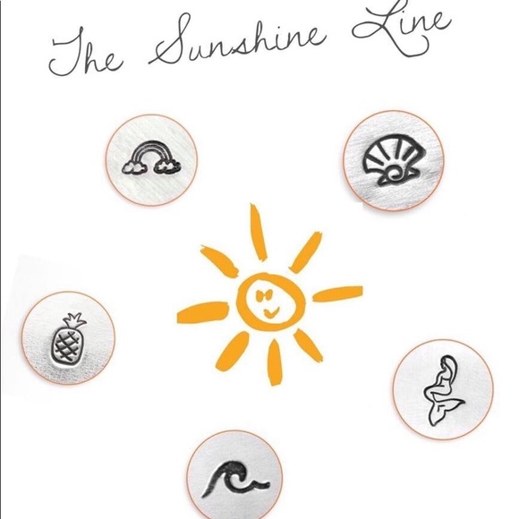 The Sunshine Line, one of a kind handmade & hand stitched pouches. - Picture 4 of 4